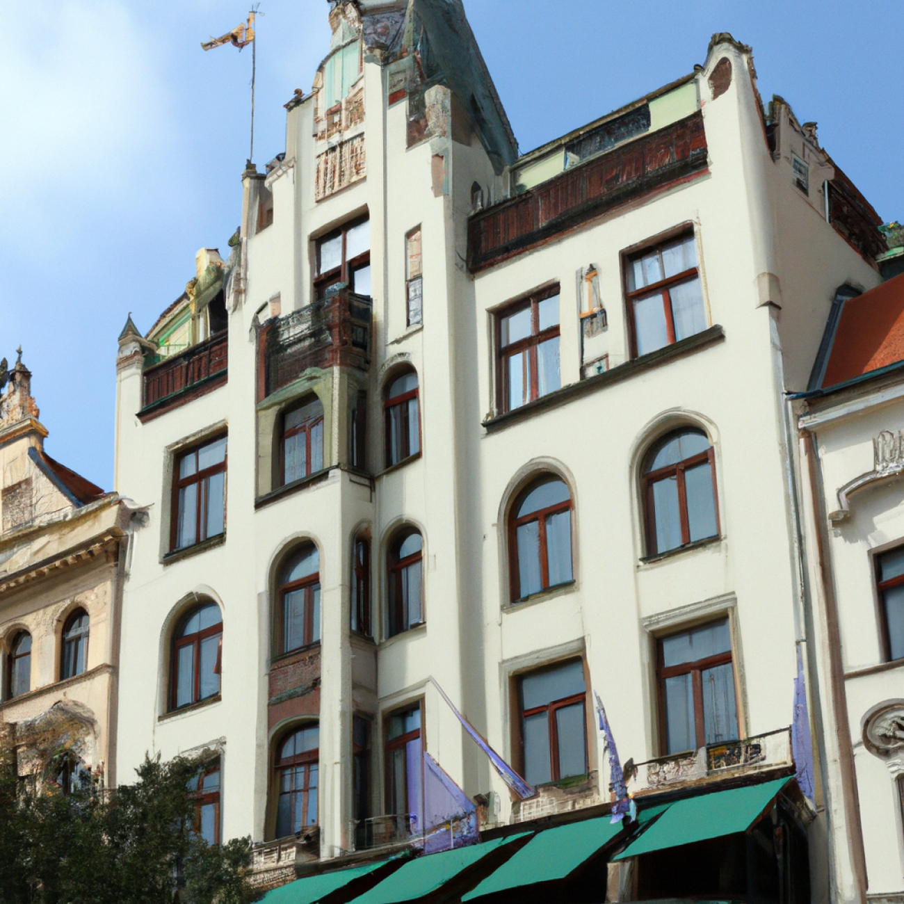 4. Café Slavia: Nezapomenutelný dort na břehu Vltavy