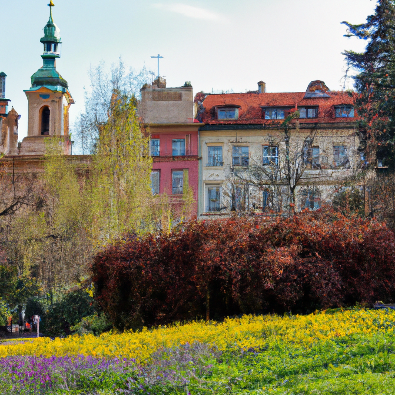 1. Zámecká zahrada: Přírodní oáza v srdci Prahy