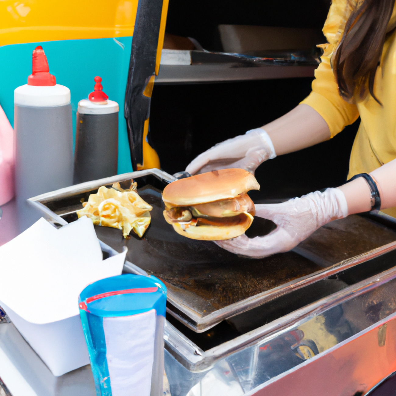 8.‌ Street Food Kitchen - Mobilní ​stánek s burgerem, který vás ‌dostane natolik, ​že si ho ⁤budete chtít​ znovu a znovu dát
