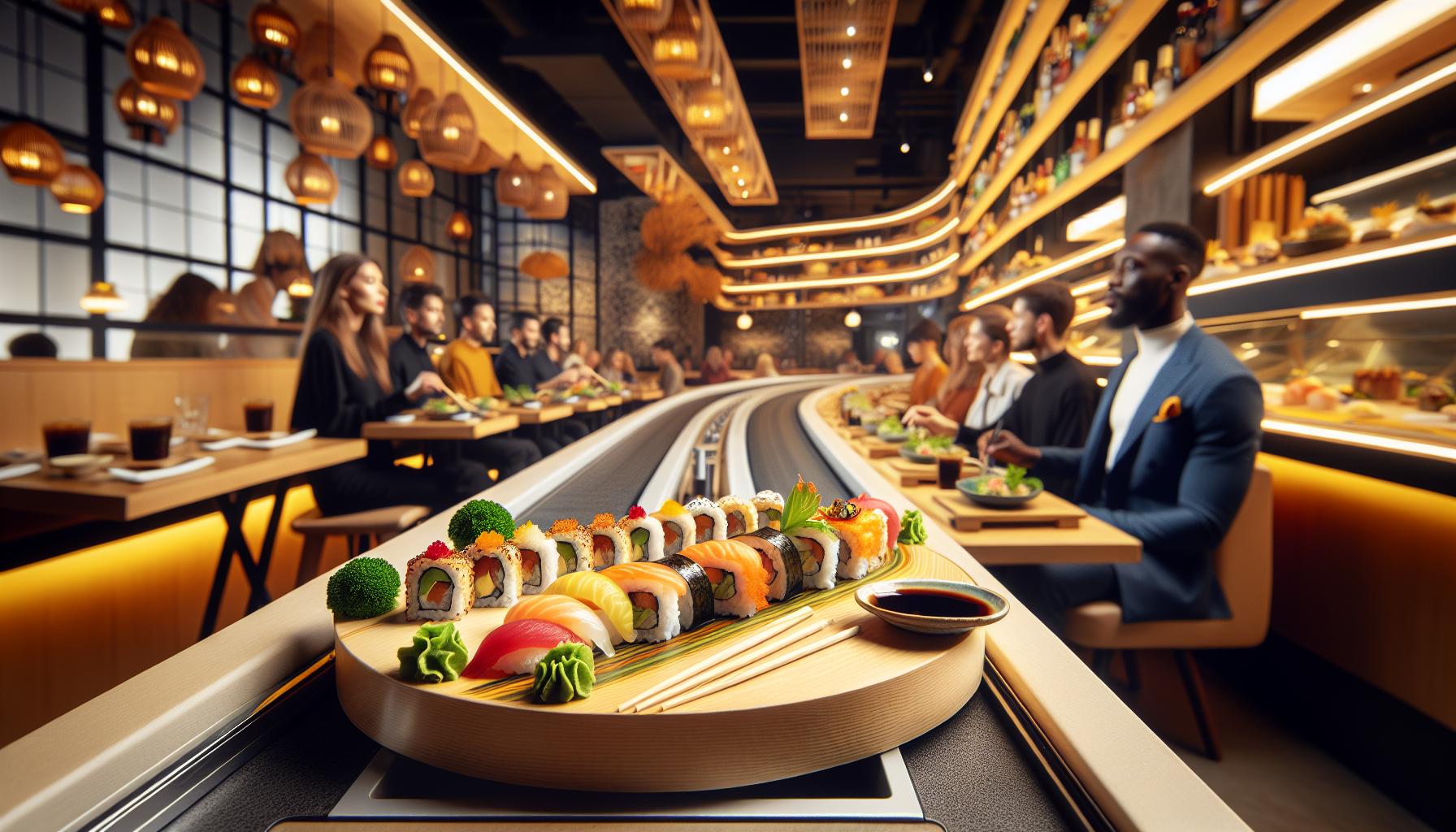 Právě si prohlížíte Top 11 Running Sushi v Praze: Kam na Nejlepší Talíře