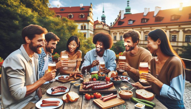 Přečtete si více ze článku Top 10 Míst na Nejlepší Špekáčky v Praze: Tradiční Chuť