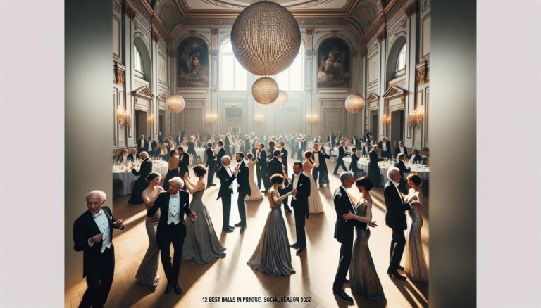 Přečtete si více ze článku 12 Nejlepších Plesů v Praze: Společenská Sezona 2025﻿