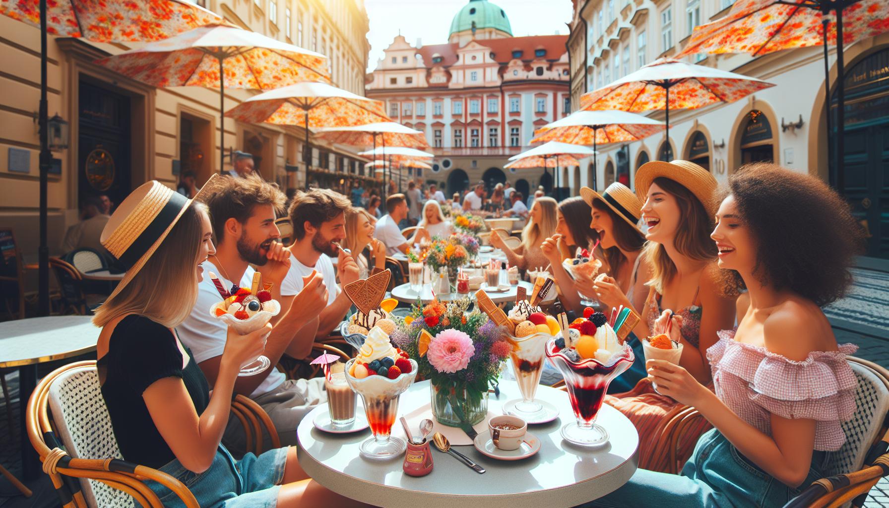 Právě si prohlížíte Top 13 Míst na Zmrzlinové Poháry v Praze: Osvežení Sýty