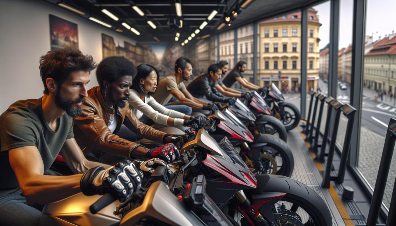 Právě si prohlížíte 5 Nejlepších Moto Simulátorů v Praze (Adrenalinový Zážitek)