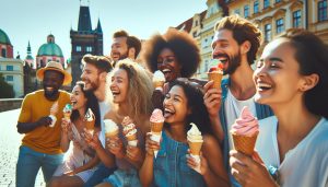Přečtete si více ze článku Top 12 Míst na Nejlepší Točenou Zmrzlinu v Praze: Osvežení