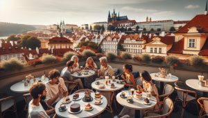 Přečtete si více ze článku Top 10 Kavárna s Dorty a Vyhlídkou v Praze: Sladká Utečka