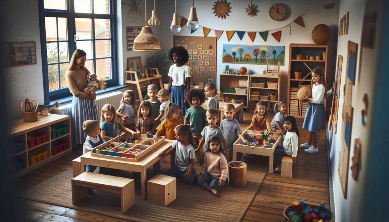 Barevná Montessori školka Na Rohlíku ⁤- ‍Harmonie​ tradičních metod s hravostí