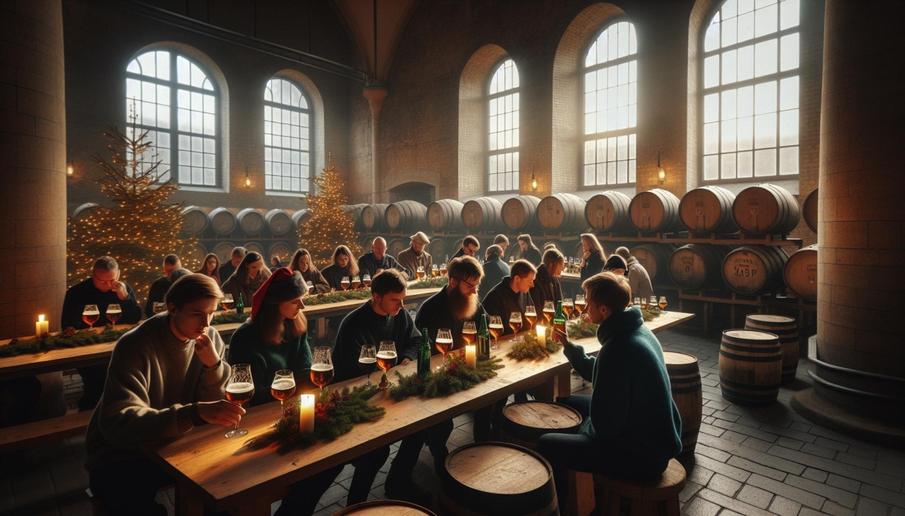 Břevnov Monastery Brewery - Vánoční Pivní Degustace v Historickém Prostoru