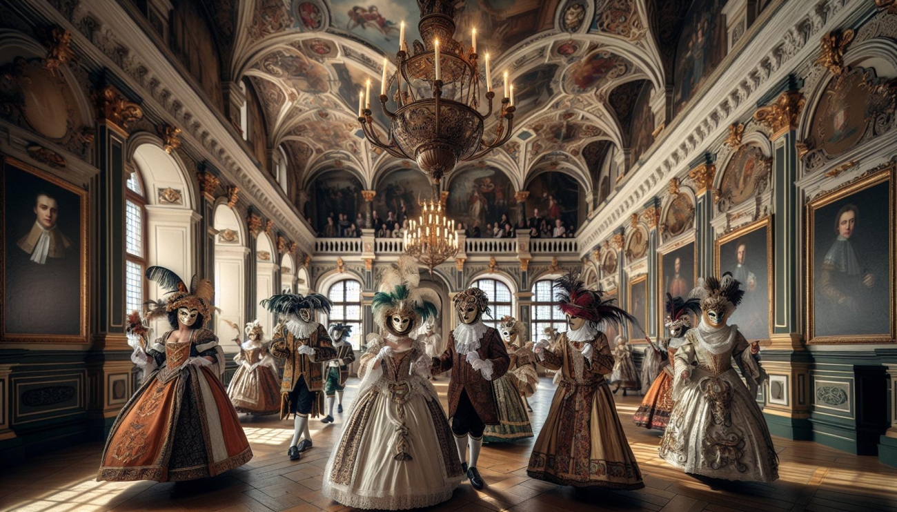 Bohemian Carnevale ‌- Masky,⁢ Tancování a Historické Kostýmy