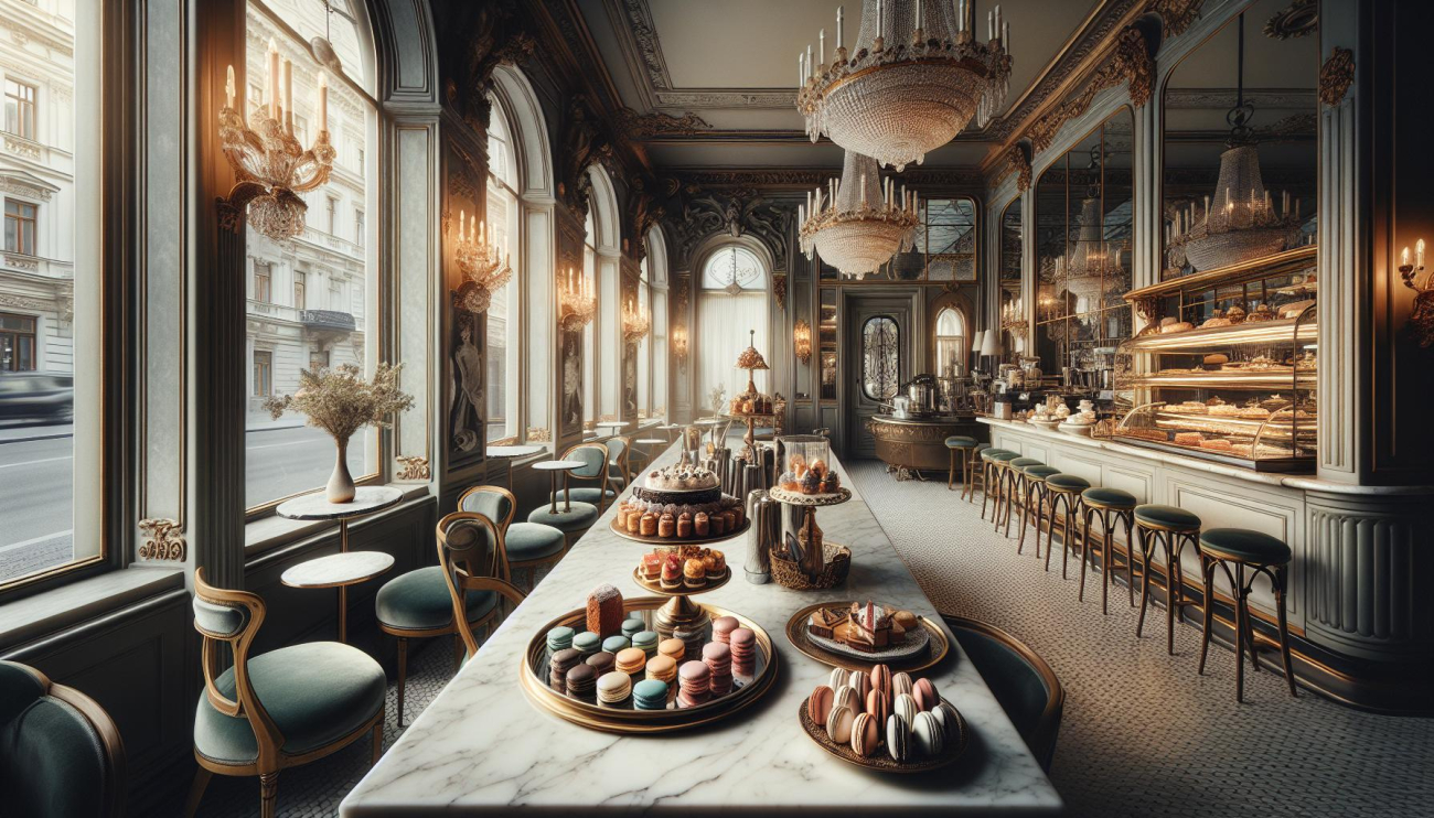 Café Imperial‌ - Retro Kouzlo a Luxusní Dezerty