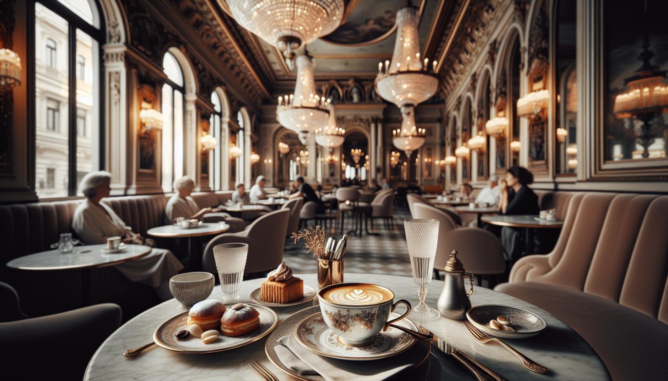 Café Savoy - elegant Vídeňský Šarm a Luxusní Atmosféra