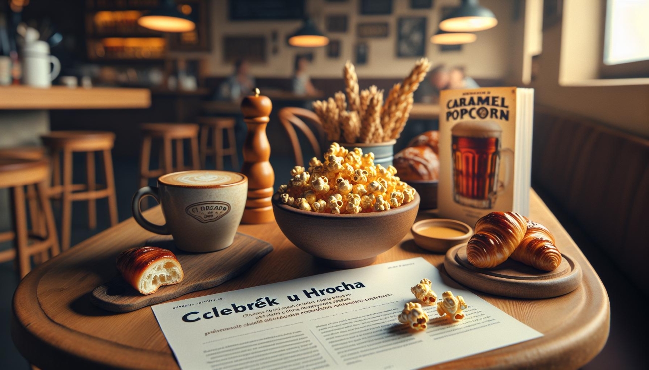 Chlebíček u Hrocha - Karamelový popcorn jako domácí specialita