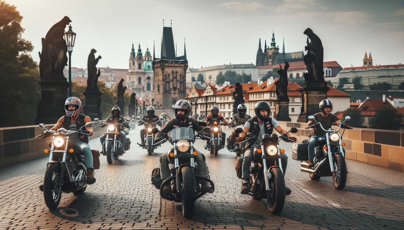 CityRide Prague - Autentické motorkářské zážitky s reálnými stroji