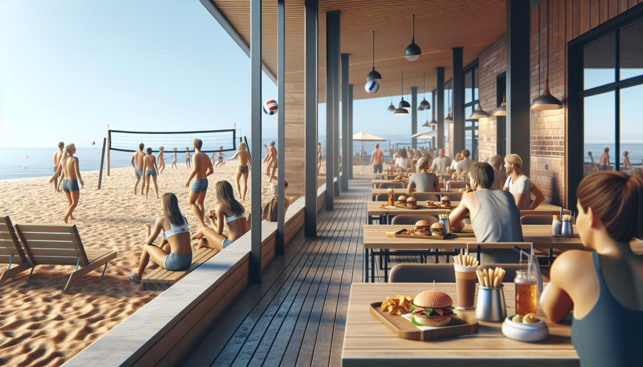 Džbán - Oblíbené letní místo s občerstvením a plážovým volejbalem