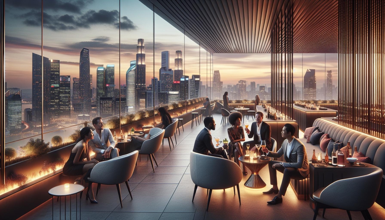 10 Nejlepších Nočních Klubů v Praze: Kam na Párty 6 duplex - Luxusní rooftop bar s panoramatickým výhledem