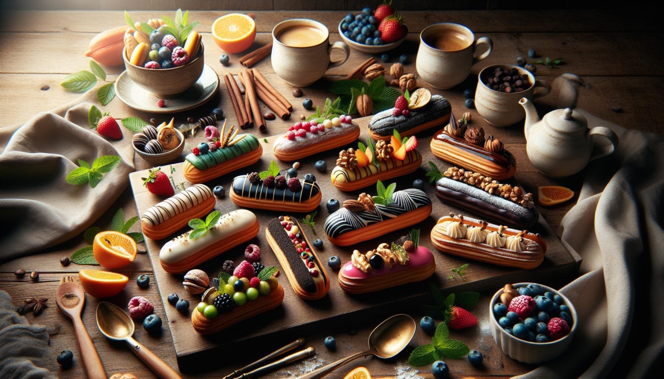 Můj Eclair‍ - Originální Náplně a Nečekané Kombinace