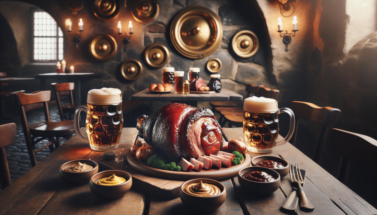 U‍ Fleků - Legendární pivnice s pořádným pečeným ​kolenem