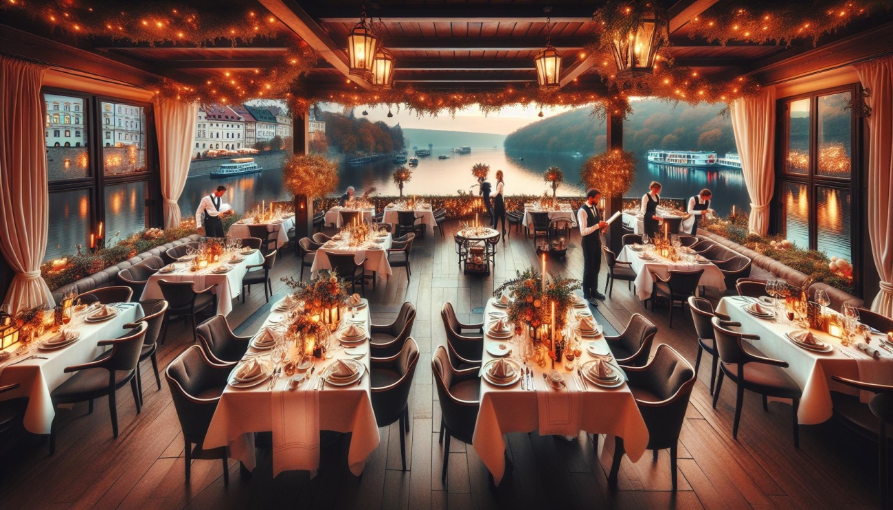 La Gare - Romantická Restaurace u Vltavy se ⁢Sváteční Nabídkou