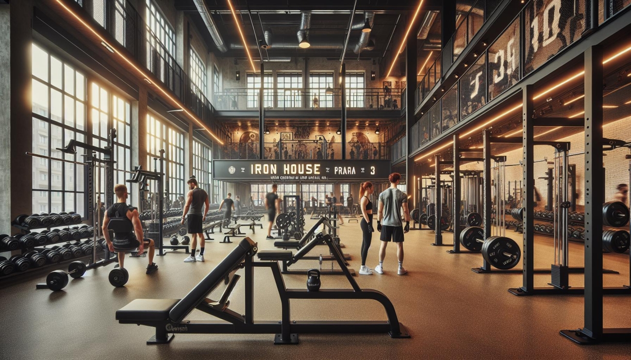 IronHouse ‍Praha - Král posiloven s top vybavením a duší