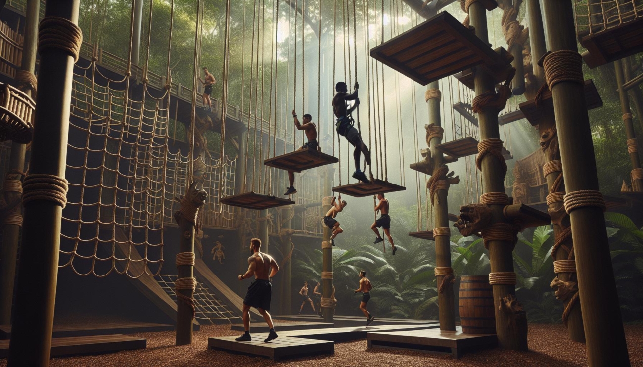 Jungle⁤ Arena - Akční Dobrodružství⁤ Plné Lezeckých Výzev