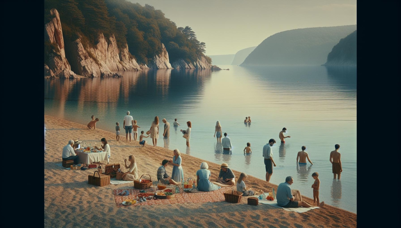 Kaučuková Pláž - Skrytý klenot pro klidné koupání a pikniky