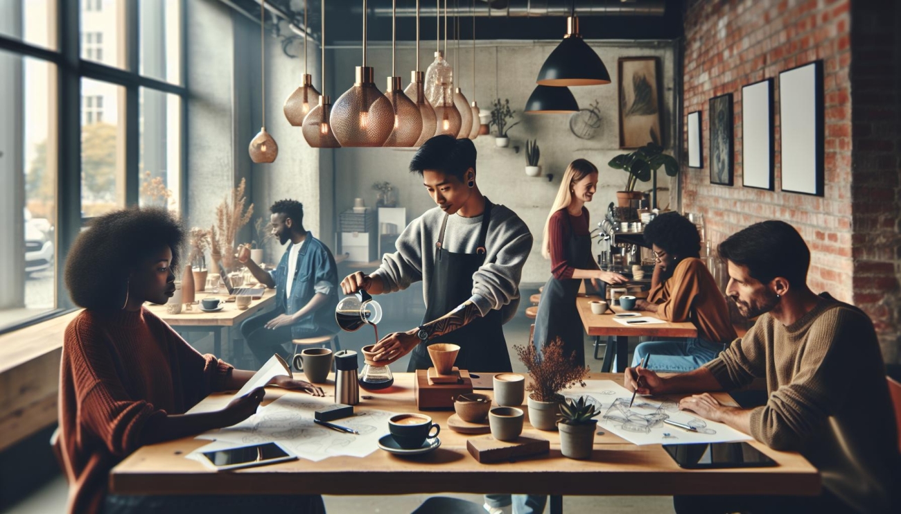 Kavárna Místo - Tvůrčí Útočiště Pro Kávové Nadšence