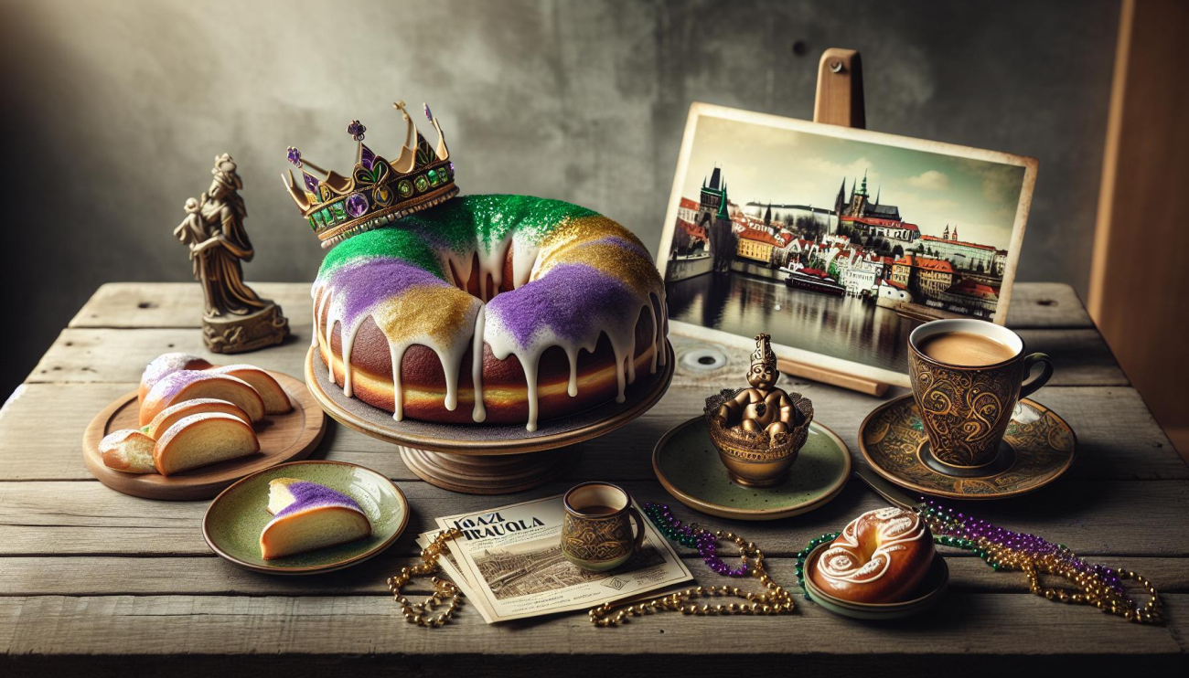 king Cake Prague - Neotřelá ‍Fusion Sladkost z ⁤New ⁤Orleans