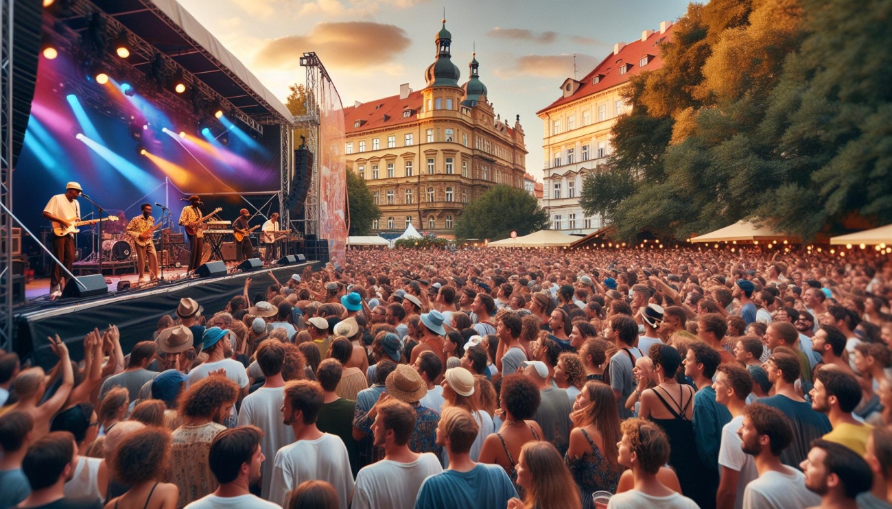 Letní festival Hudby ⁣v Praze - ​Nezapomenutelná ​atmosféra pod širým nebem