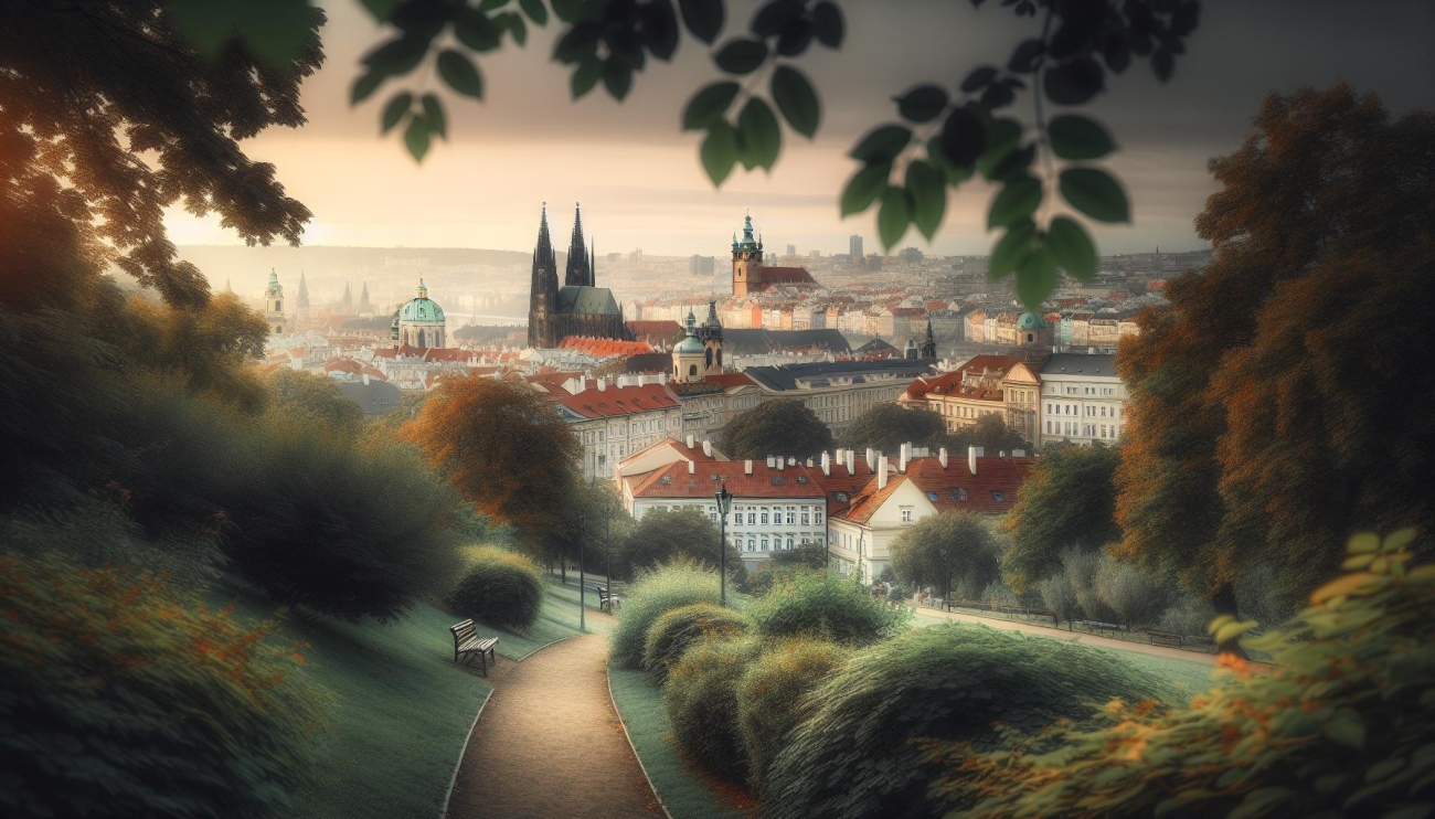 letná - Zelená Oáza s Výhledem na Staré Město