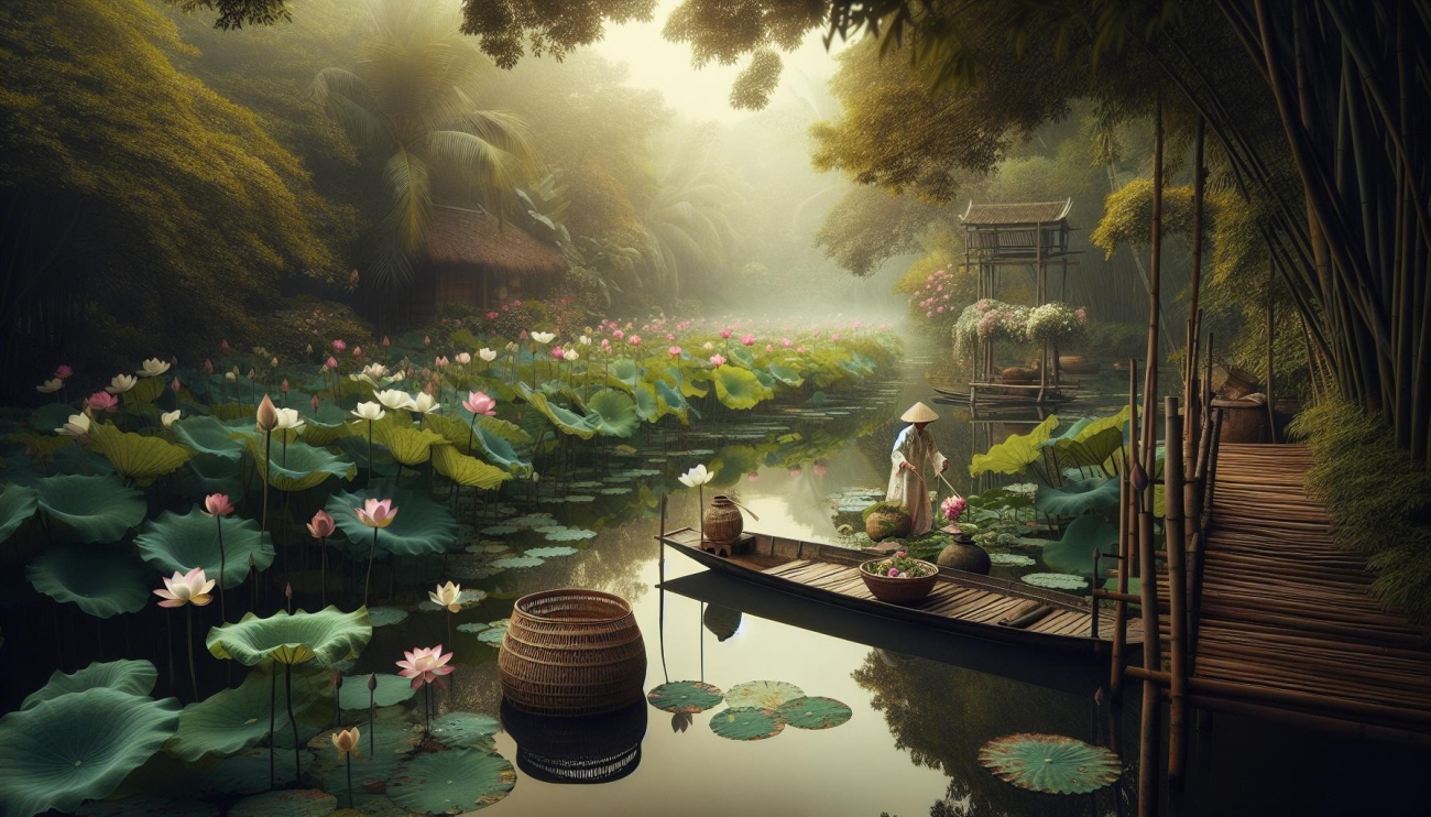 Lotus Garden - Exotická⁢ Atmosféra a Tradiční Techniky
