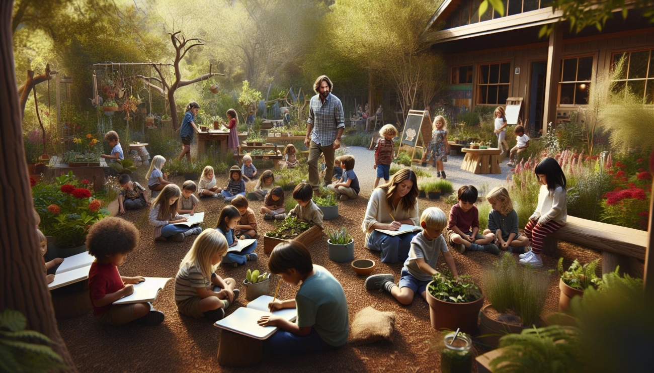 Mateřská škola⁤ Montessori Slunečníkův sen⁢ - Hřejivý⁢ start v ‌přírodním ⁢prostředí