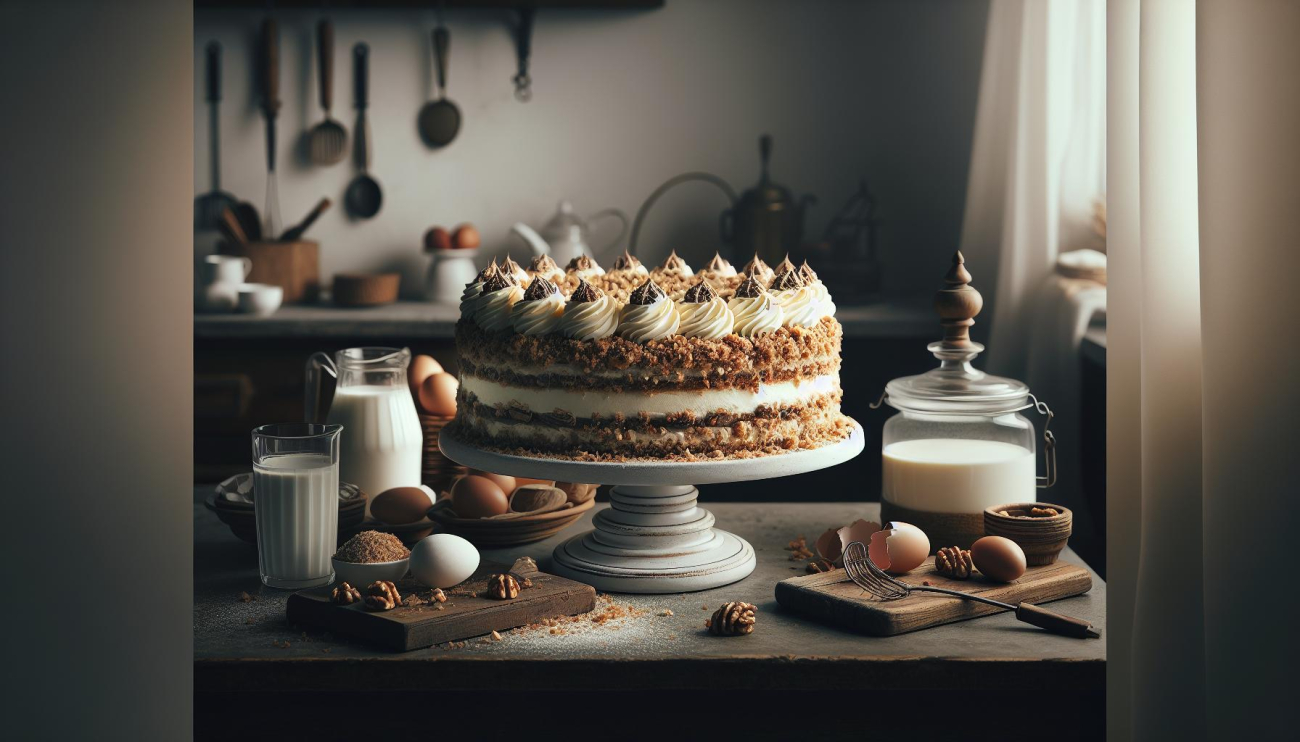 5 Top Míst na Krtkův Dort v Praze 4 Mlsná kavka - Domácí Krtkův Dort plný Šlehačky a Oříšků