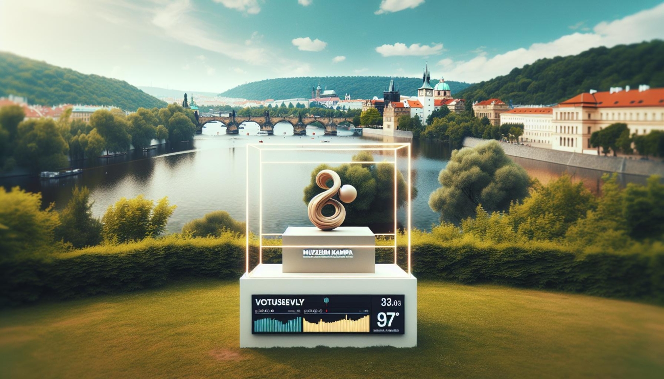Muzeum ⁣Kampa - Moderní umění⁤ s výhledem na⁣ Vltavu