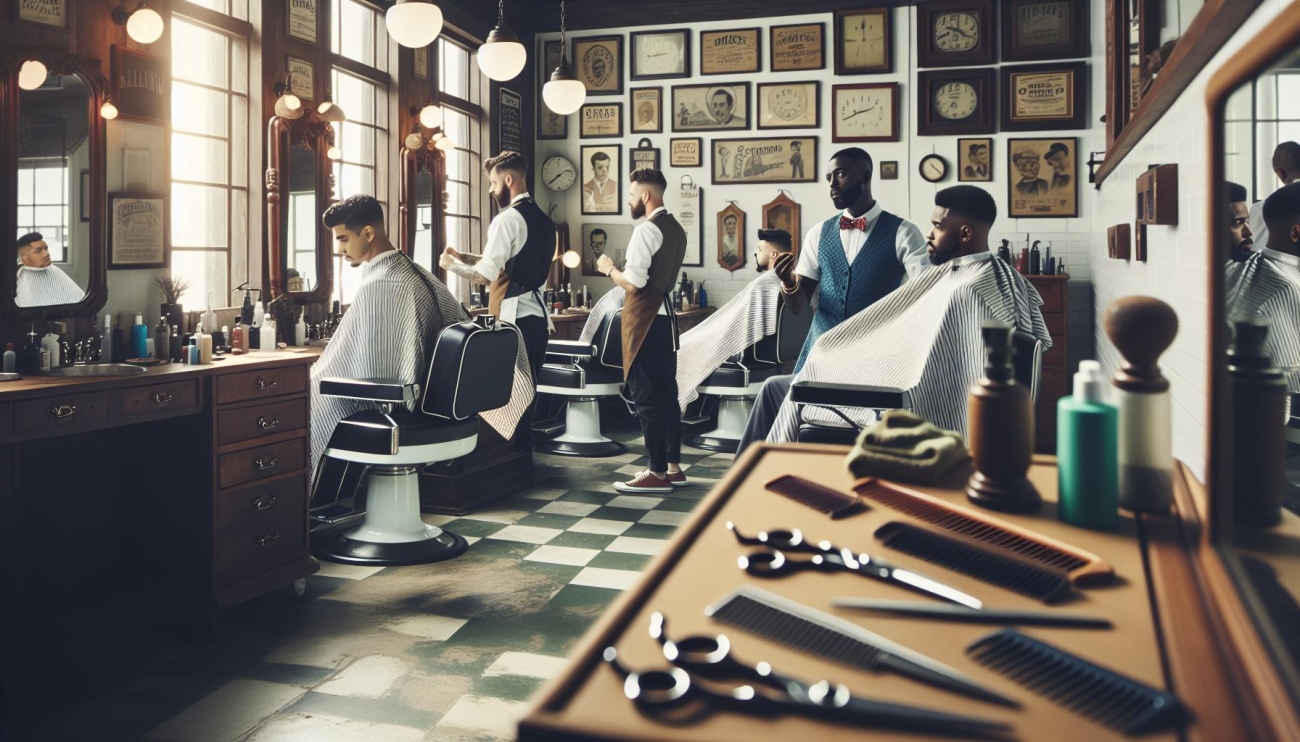 The ⁤Old school Barber⁤ - Klasika s Nostalgickou Atmosférou