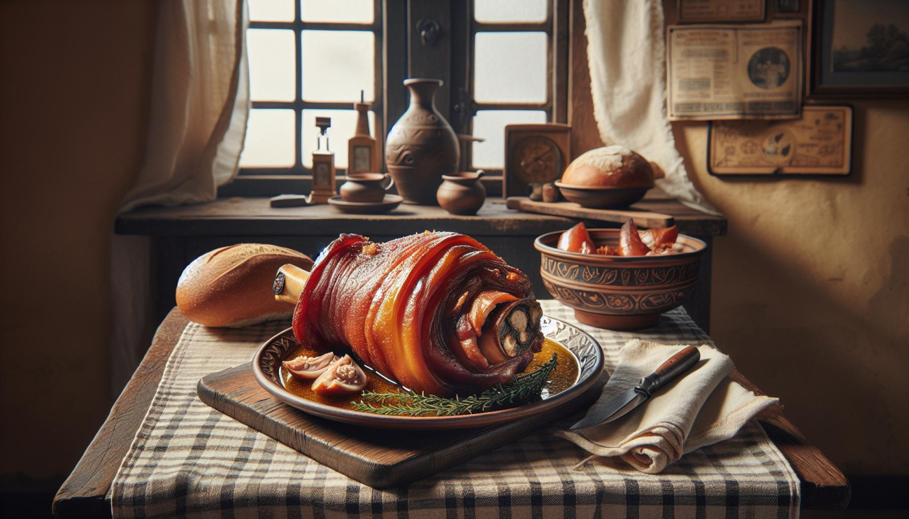 U Parlamentu - klasické⁢ pečené koleno jako od babičky