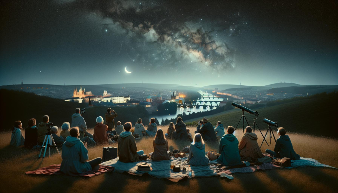 5 ​Nejlepších Míst na Pozorování​ Hvězd v ​Okolí Prahy﻿