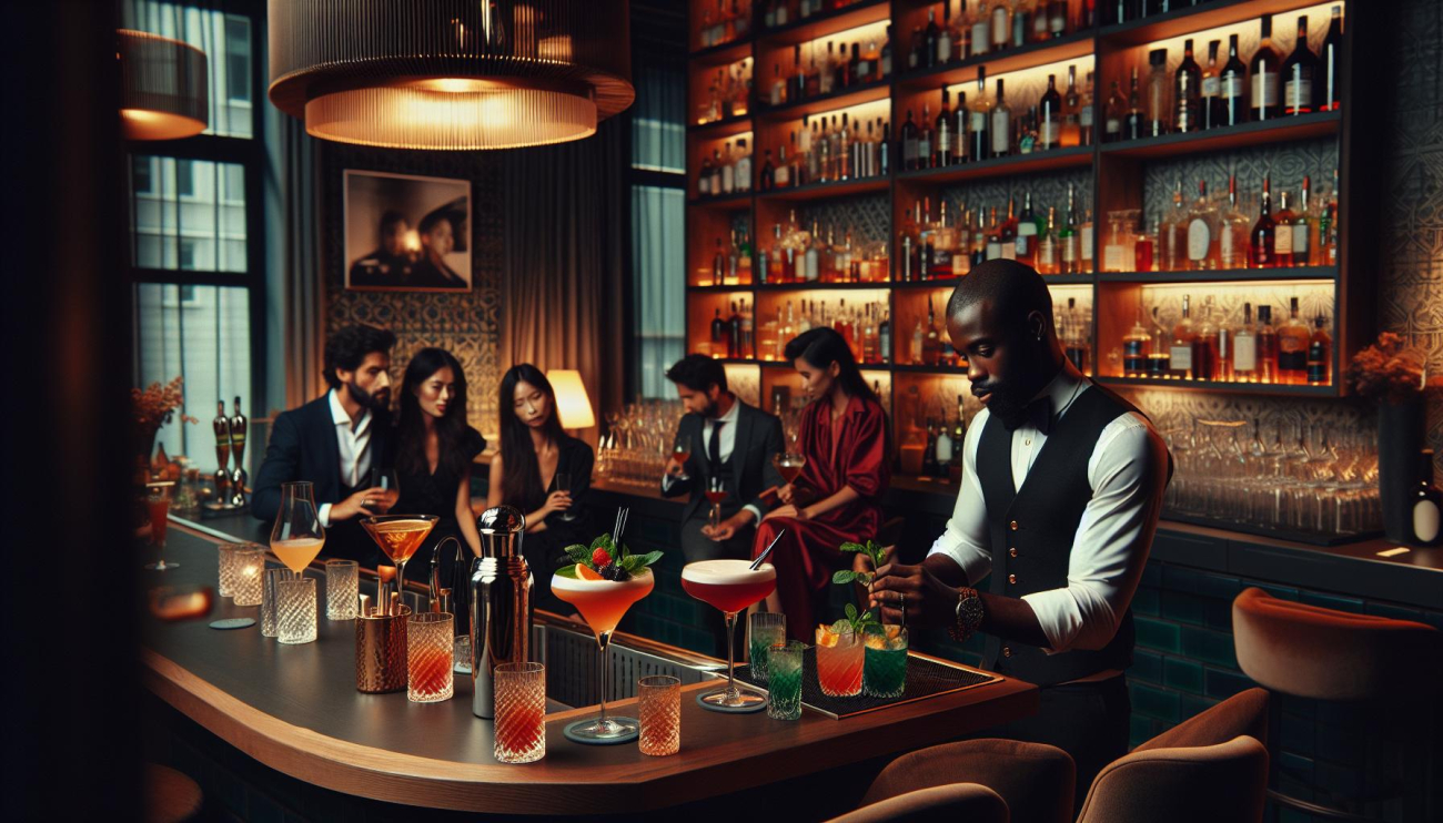 Saints Bar - Stylová Oáza S Výběrem‍ Výjimečných Koktejlů