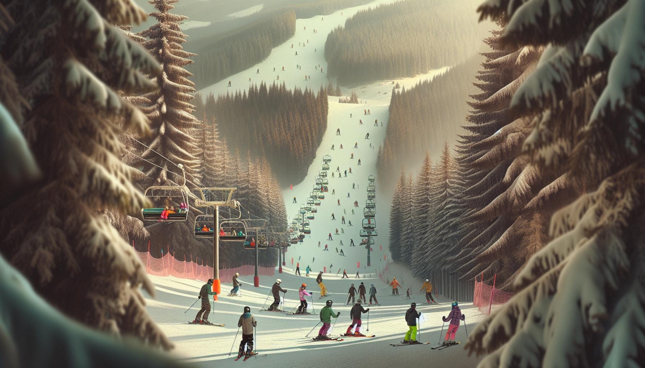 Ski Areál‍ Osičí - Skrytý Poklad s Perfektním Terénem