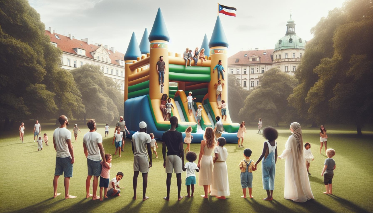 Skákací Hrad Praha - Nekonečná Zábava na Nafukovacích ​Atrakcích