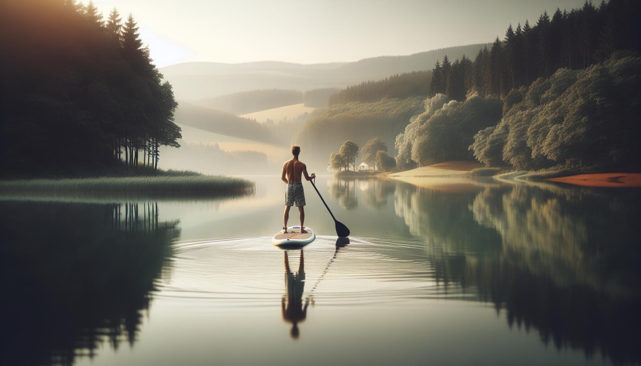 velký Výr - Výhledy, jízda ⁤na paddleboardu⁣ a tichá atmosféra