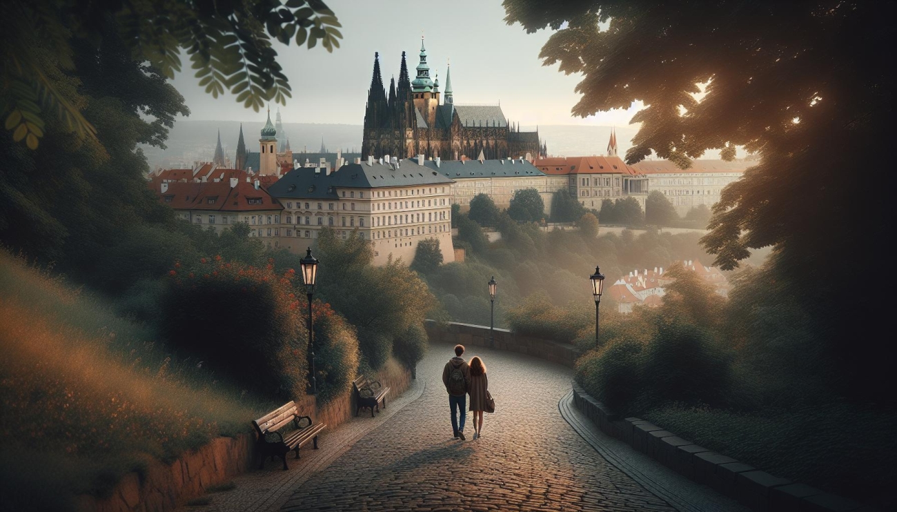 Výhled Na ⁣Pražský Hrad Z ‌Petřína - romantika V⁢ Srdci‍ Města