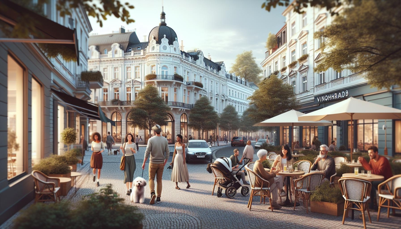 Vinohrady - Elegantní‌ Klidné Srdce Městského Života