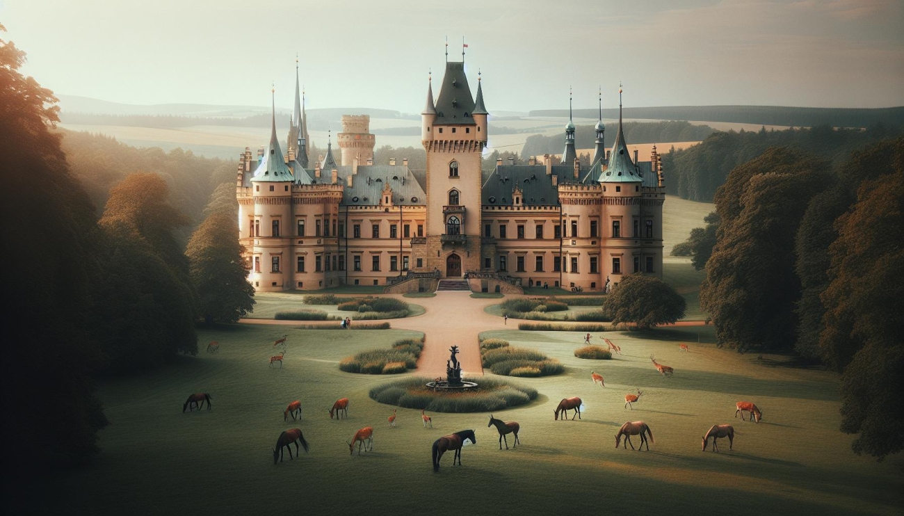 Zámek Konopiště - Královské stopy a Přírodní Parcely