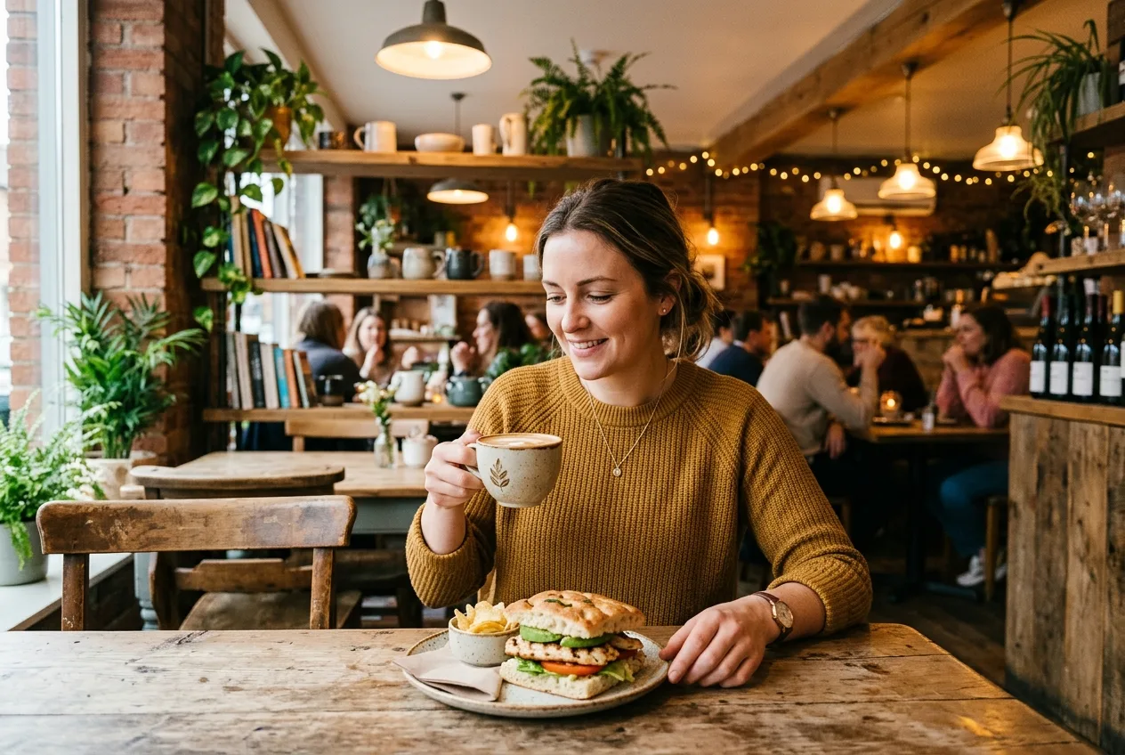 Příjemná kavárna a bistro na Florenci v Praze