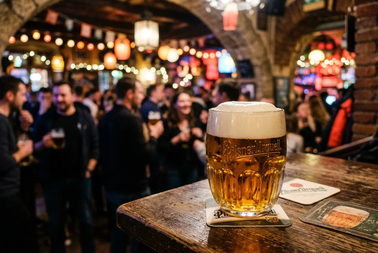 Hany Bany Prague: Kultovní 'Pulp Fiction' bar, který musíte zažít 2 Nabídka jídla a pití v legendárním baru Hany Bany Prague