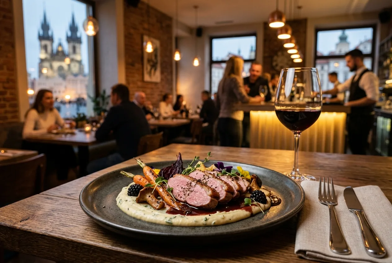 Nové restaurace v Praze: 7 skvělých objevů bez pastí na turisty 2 Degustační menu a moderní česká kuchyně z farmářských surovin