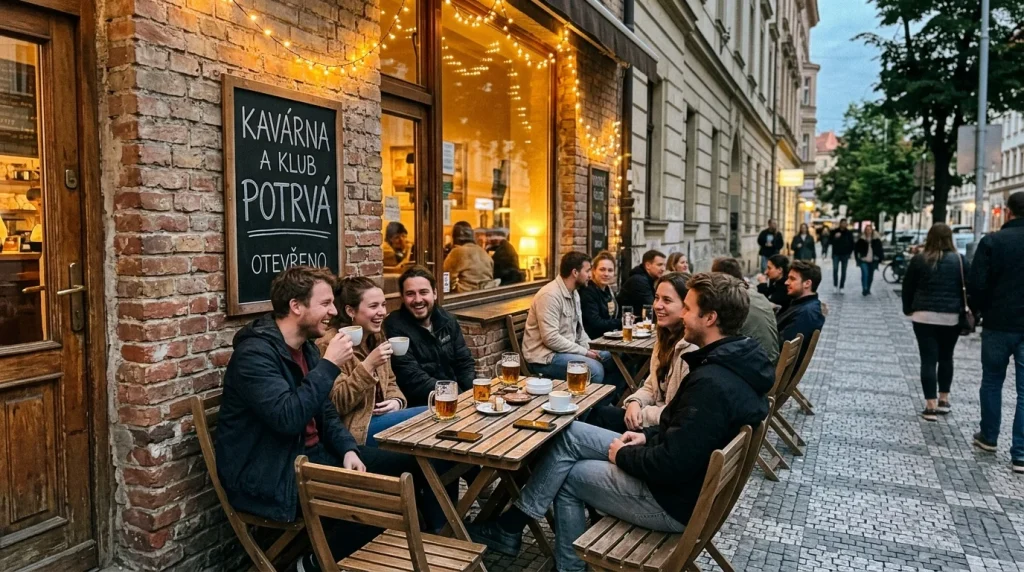 Kavárna a klub Potrvá Praha: Proč je tento podnik v Dejvicích víc než jen kavárna?