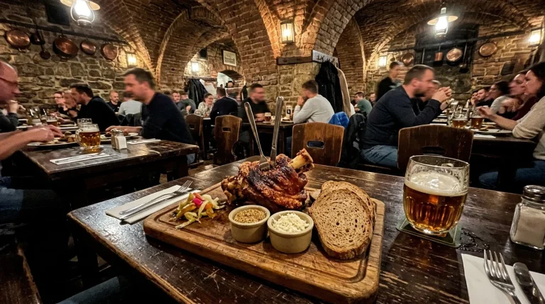 Restaurace U Provazníka Praha: Tradiční česká kuchyně, pivo a historie na Můstku