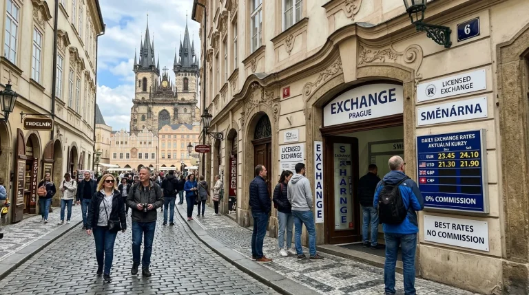 Směnárna s nejlepšími kurzy v Praze: Velký přehled prověřených míst
